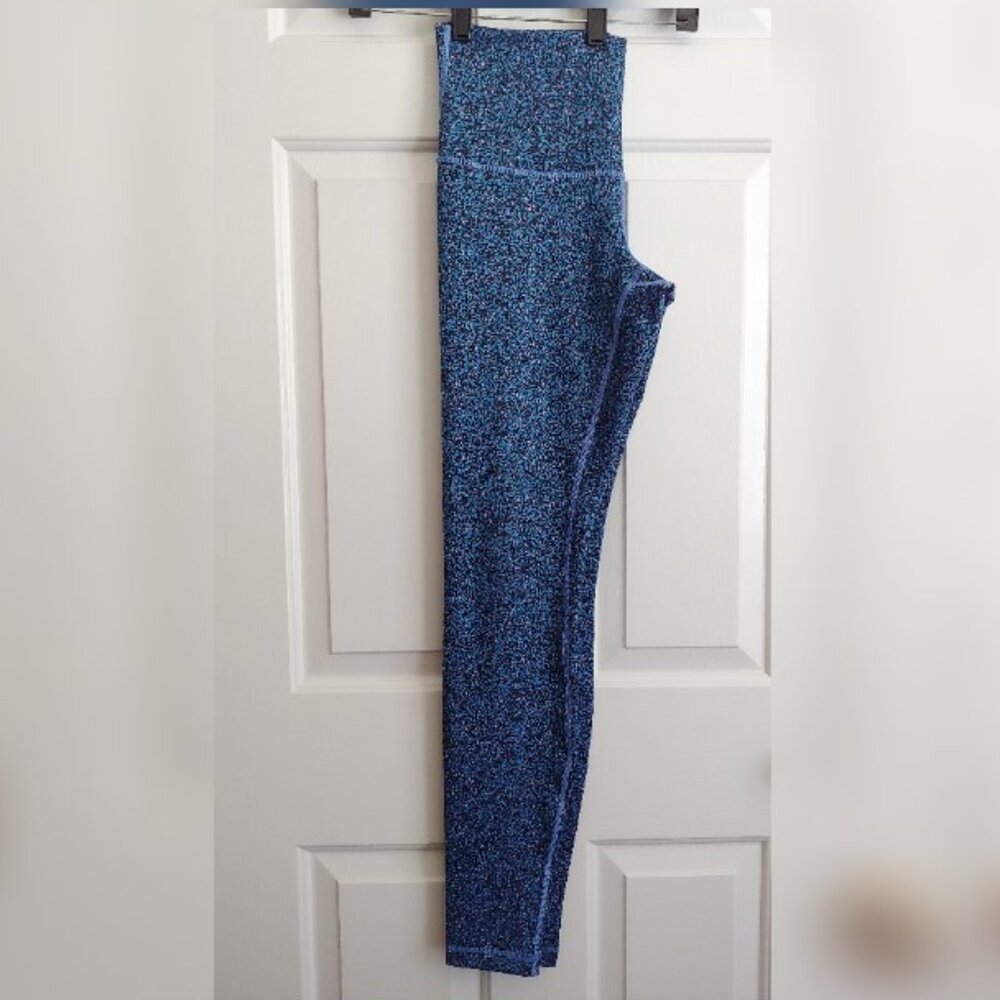 LULULEMON Wunder Under Hi-Rise Luxtreme Leggings Lunar Eclipse Royal Size 10 - Picture 5 of 9